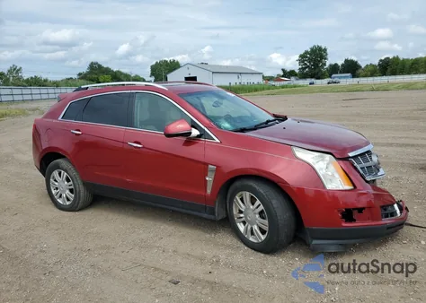2010 Cadillac Srx Luxury Collection z USA, uszkodzony, nr VIN 3GYFNDEY8AS535681